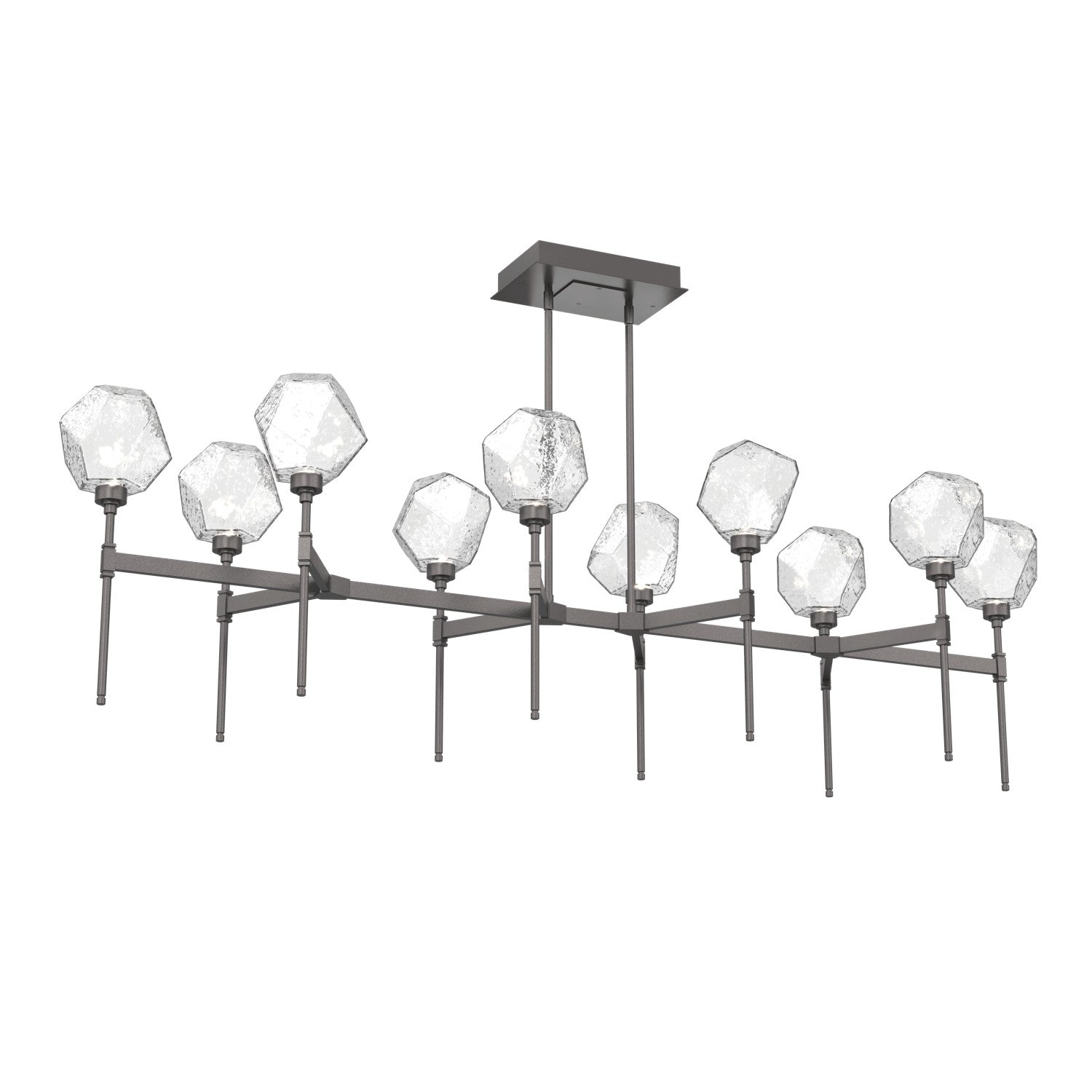 Hammerton Studio - PLB0039-69-GP-C-001-L3 - LED Linear Suspension - Gem - Graphite