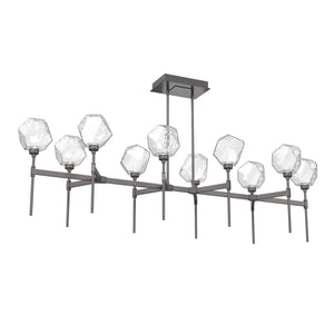 Hammerton Studio - PLB0039-69-GP-C-001-L3 - LED Linear Suspension - Gem - Graphite
