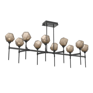 Hammerton Studio - PLB0039-69-MB-B-001-L3 - LED Linear Suspension - Gem - Matte Black