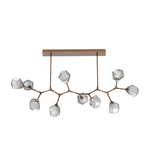 Hammerton Studio - PLB0039-BC-BB-S-001-L3 - LED Branch - Gem - Burnished Bronze