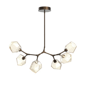 Hammerton Studio - PLB0039-BA-FB-A-001-L3 - LED Lantern - Gem - Flat Bronze