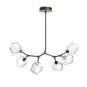 Hammerton Studio - PLB0039-BA-FB-C-001-L3 - LED Lantern - Gem - Flat Bronze