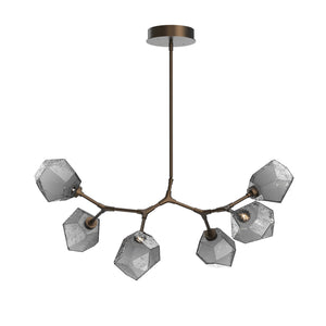 Hammerton Studio - PLB0039-BA-FB-S-001-L3 - LED Lantern - Gem - Flat Bronze