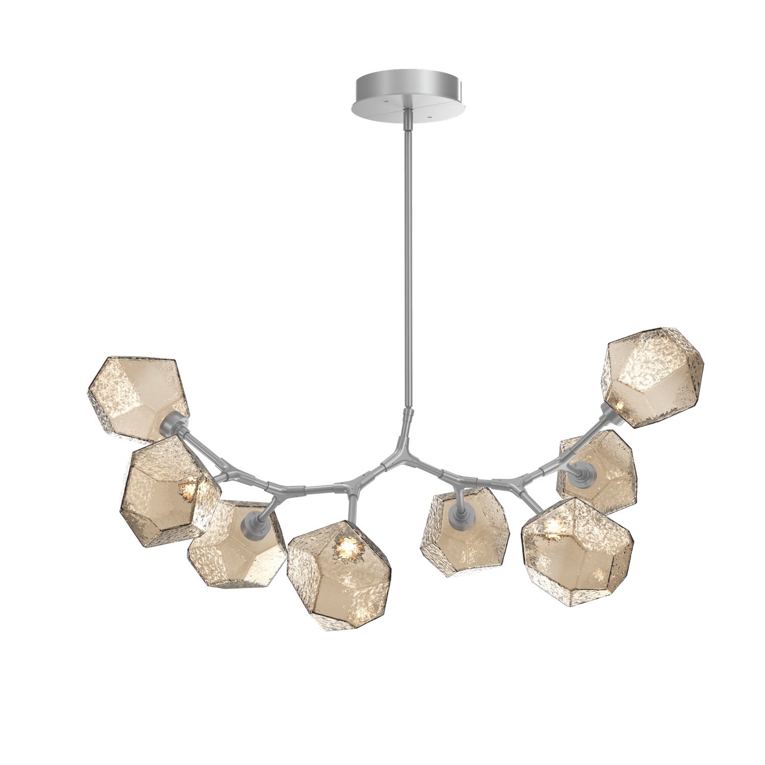 Hammerton Studio - PLB0039-BB-CS-B-001-L3 - LED Lantern - Gem - Classic Silver