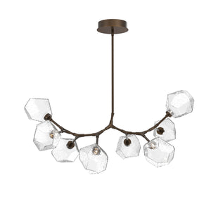 Hammerton Studio - PLB0039-BB-FB-C-001-L1 - LED Lantern - Gem - Flat Bronze