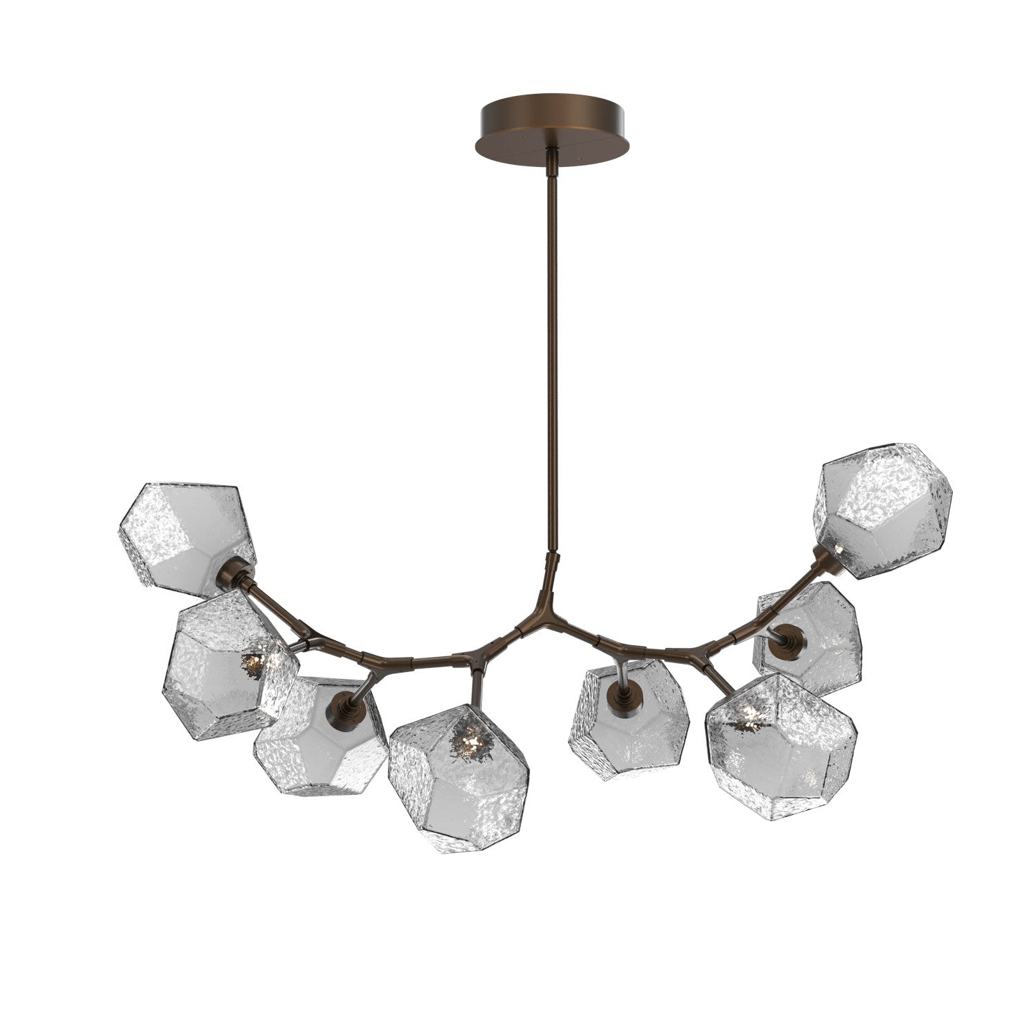 Hammerton Studio - PLB0039-BB-FB-S-001-L1 - LED Lantern - Gem - Flat Bronze