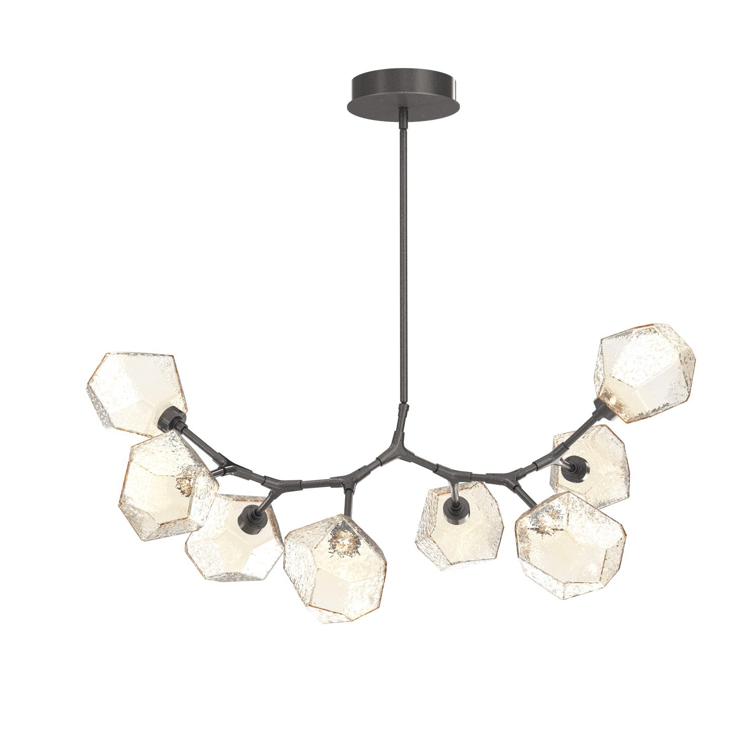 Hammerton Studio - PLB0039-BB-GP-A-001-L3 - LED Lantern - Gem - Graphite