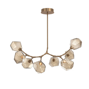 Hammerton Studio - PLB0039-BB-NB-B-001-L1 - LED Lantern - Gem - Novel Brass