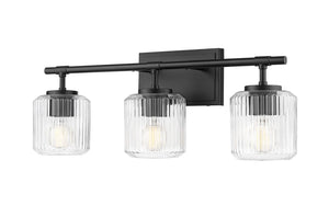 Z-Lite - 7515-3V-MB - Three Light Vanity - Landon - Matte Black