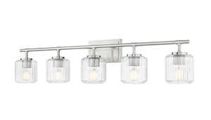 Z-Lite - 7515-5V-BN - Five Light Vanity - Landon - Brushed Nickel