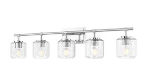 Z-Lite - 7515-5V-CH - Five Light Vanity - Landon - Chrome