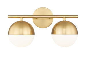 Z-Lite - 7517-2V-MGLD - Two Light Vanity - Realm Sphere - Modern Gold