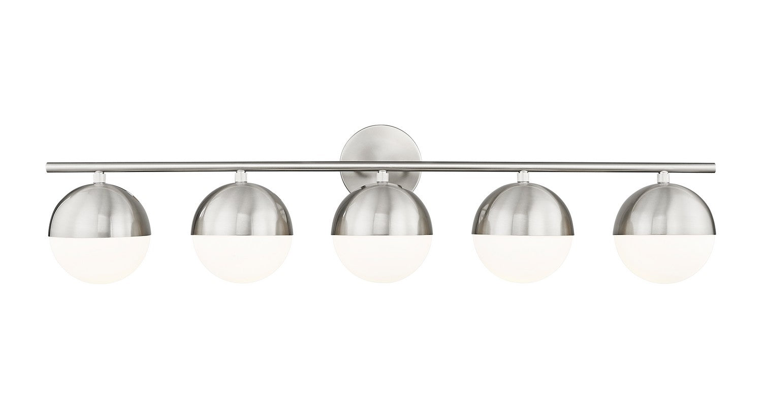 Z-Lite - 7517-5V-BN - Five Light Vanity - Realm Sphere - Brushed Nickel