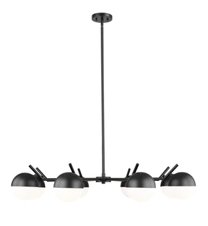 Z-Lite - 7517-8MB - Eight Light Chandelier - Realm Sphere - Matte Black