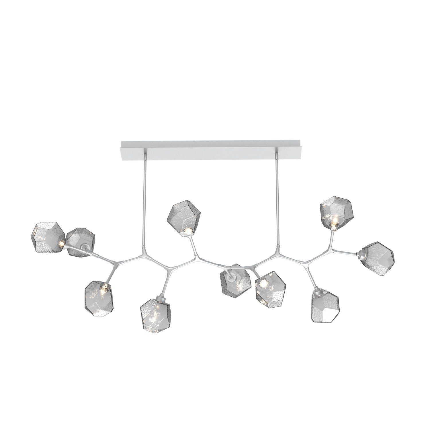 Hammerton Studio - PLB0039-BC-CS-S-001-L1 - LED Branch - Gem - Classic Silver