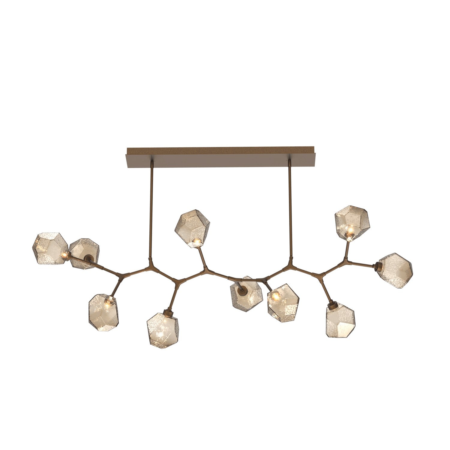 Hammerton Studio - PLB0039-BC-FB-B-001-L1 - LED Branch - Gem - Flat Bronze