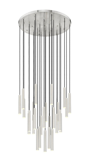 Z-Lite - 919MP12-27R-BN-LED - LED Chandelier - Forest - Brushed Nickel