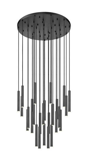 Z-Lite - 919MP12-27R-MB-LED - LED Chandelier - Forest - Matte Black