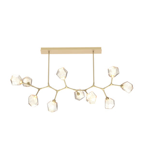 Hammerton Studio - PLB0039-BC-GB-A-001-L3 - LED Branch - Gem - Gilded Brass