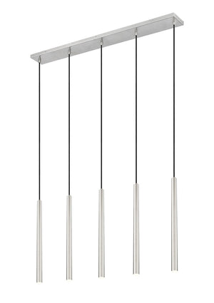 Z-Lite - 919MP24-5L-BN-LED - LED Linear Chandelier - Forest - Brushed Nickel