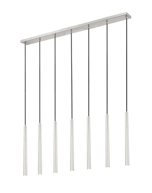 Z-Lite - 919MP24-7L-BN-LED - LED Linear Chandelier - Forest - Brushed Nickel