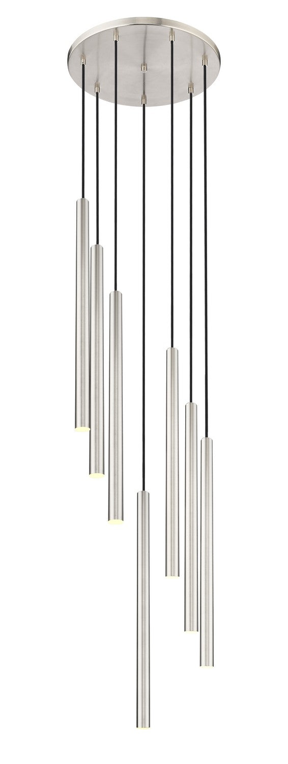 Z-Lite - 919MP24-7R-BN-LED - LED Chandelier - Forest - Brushed Nickel