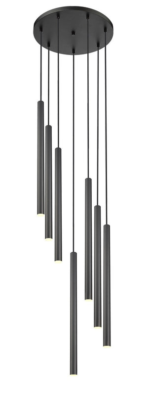 Z-Lite - 919MP24-7R-MB-LED - LED Chandelier - Forest - Matte Black