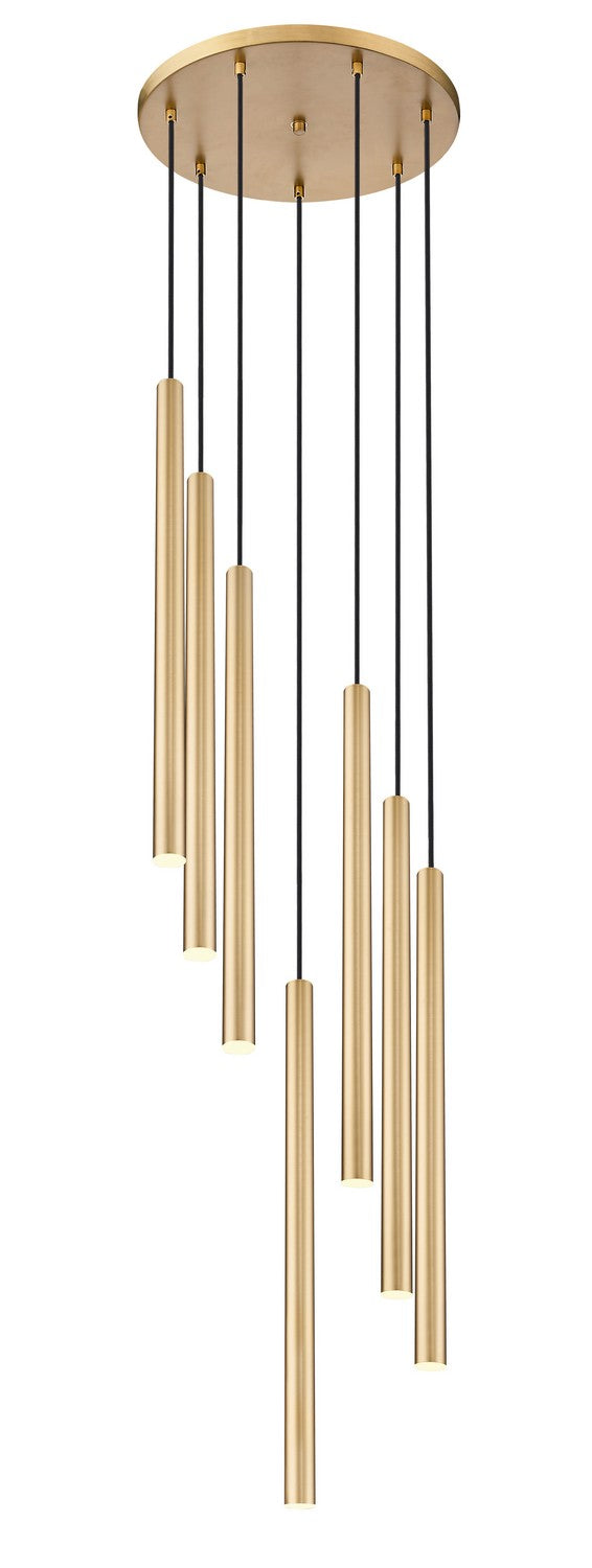 Z-Lite - 919MP24-7R-MGLD-LED - LED Chandelier - Forest - Modern Gold