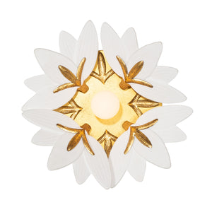 Kalco - 525621OL - One Light Wall Sconce - BLOOM - Oxidized Gold Leaf