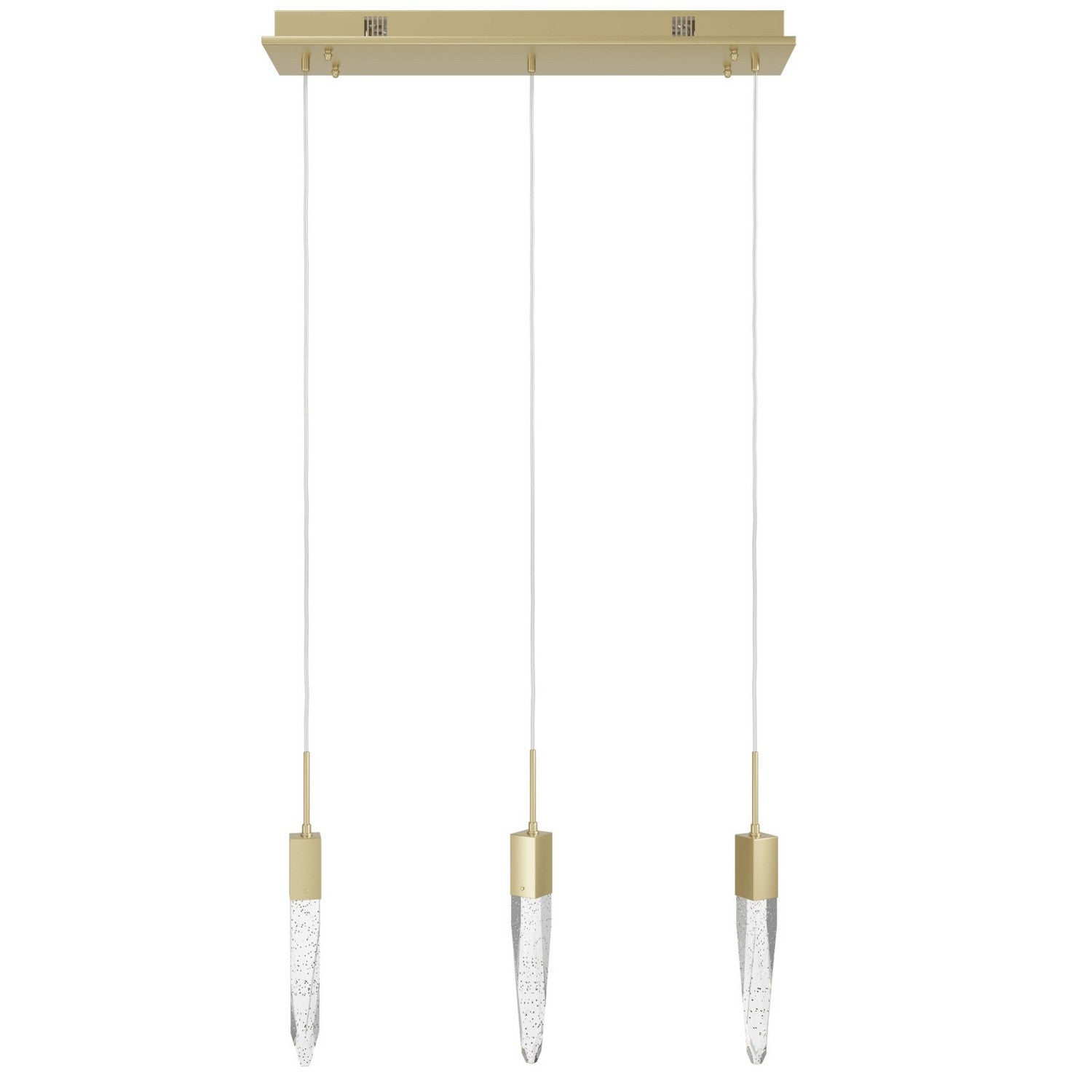 Avenue Lighting - HF1900-3-AP-BB - LED Pendant - Aspen - Brushed Brass