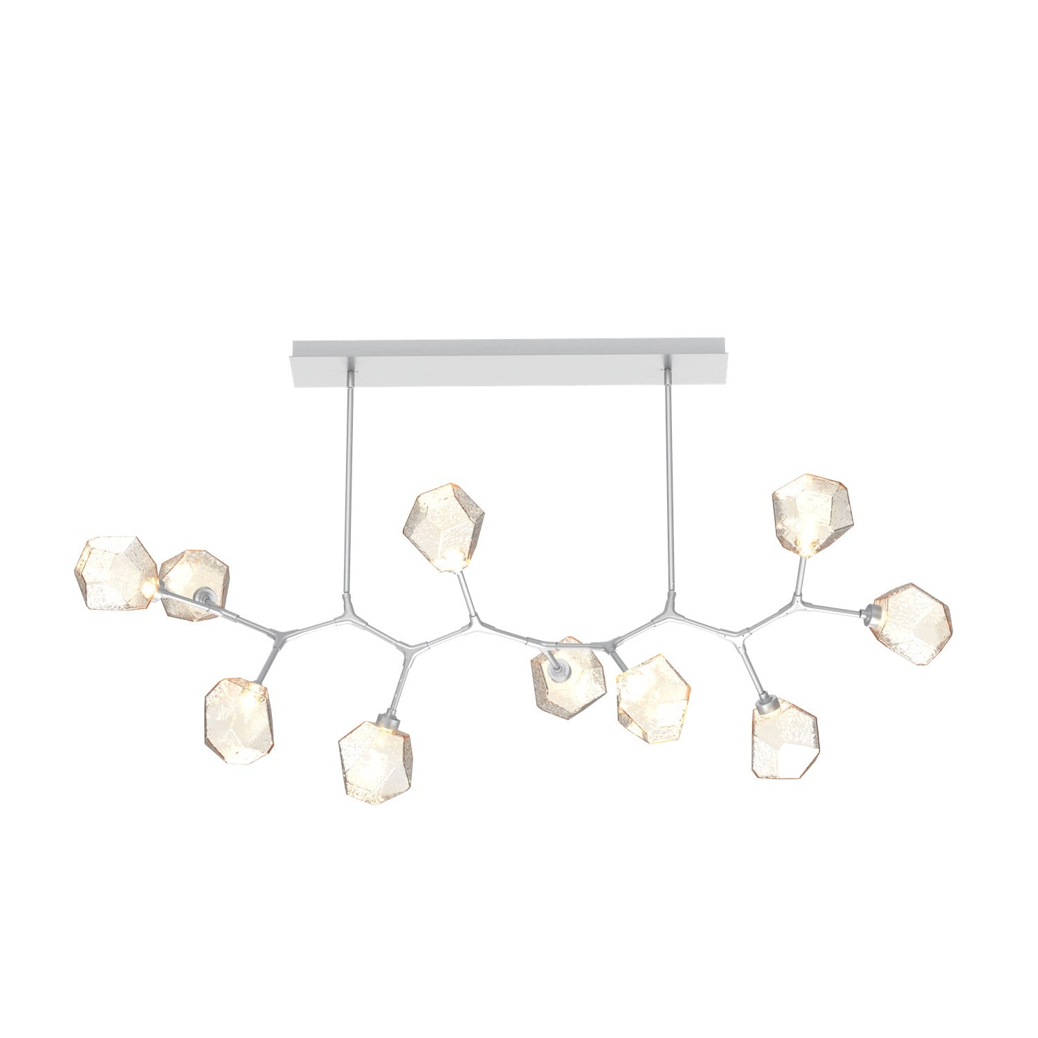 Hammerton Studio - PLB0039-BC-CS-A-001-L3 - LED Branch - Gem - Classic Silver