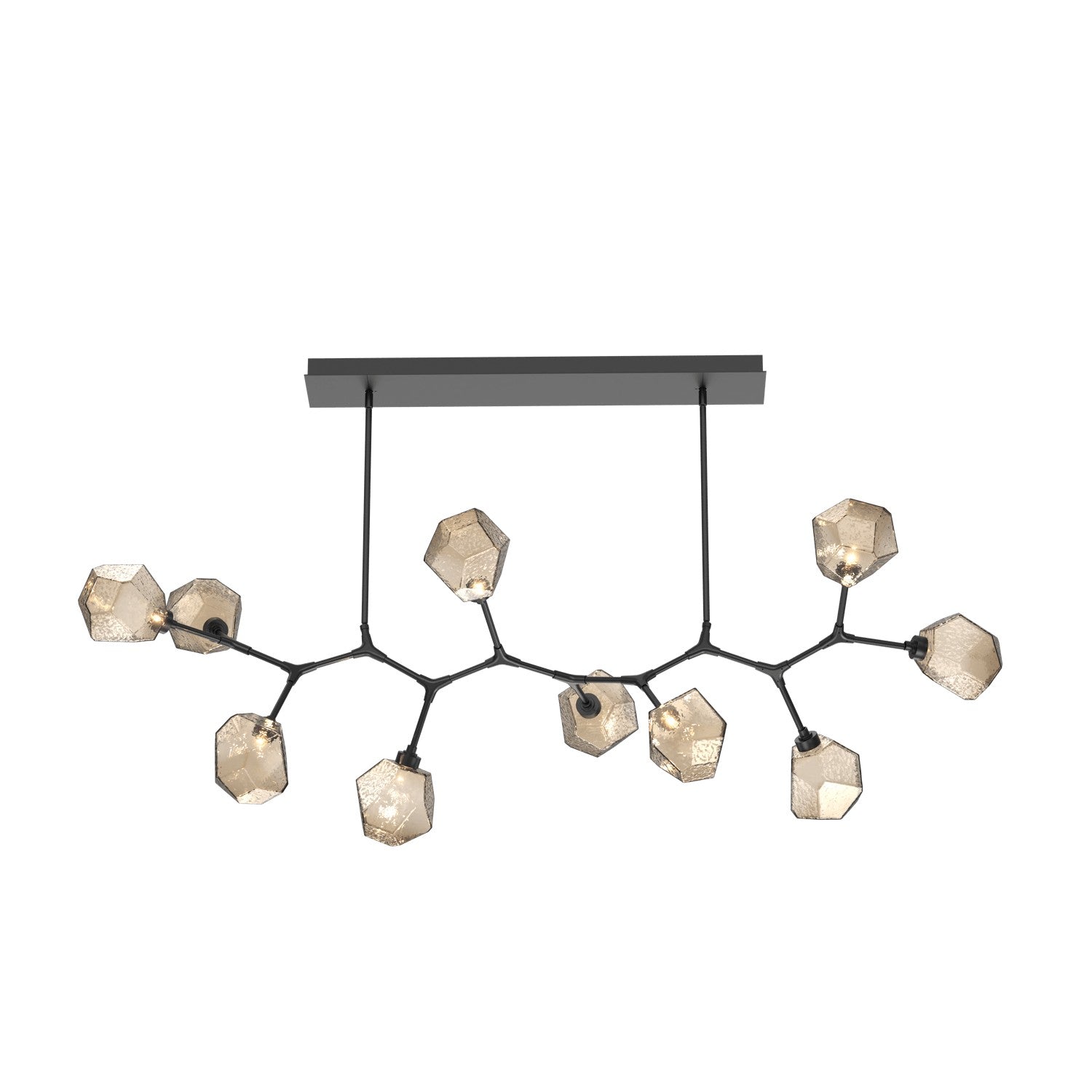 Hammerton Studio - PLB0039-BC-MB-B-001-L1 - LED Branch - Gem - Matte Black