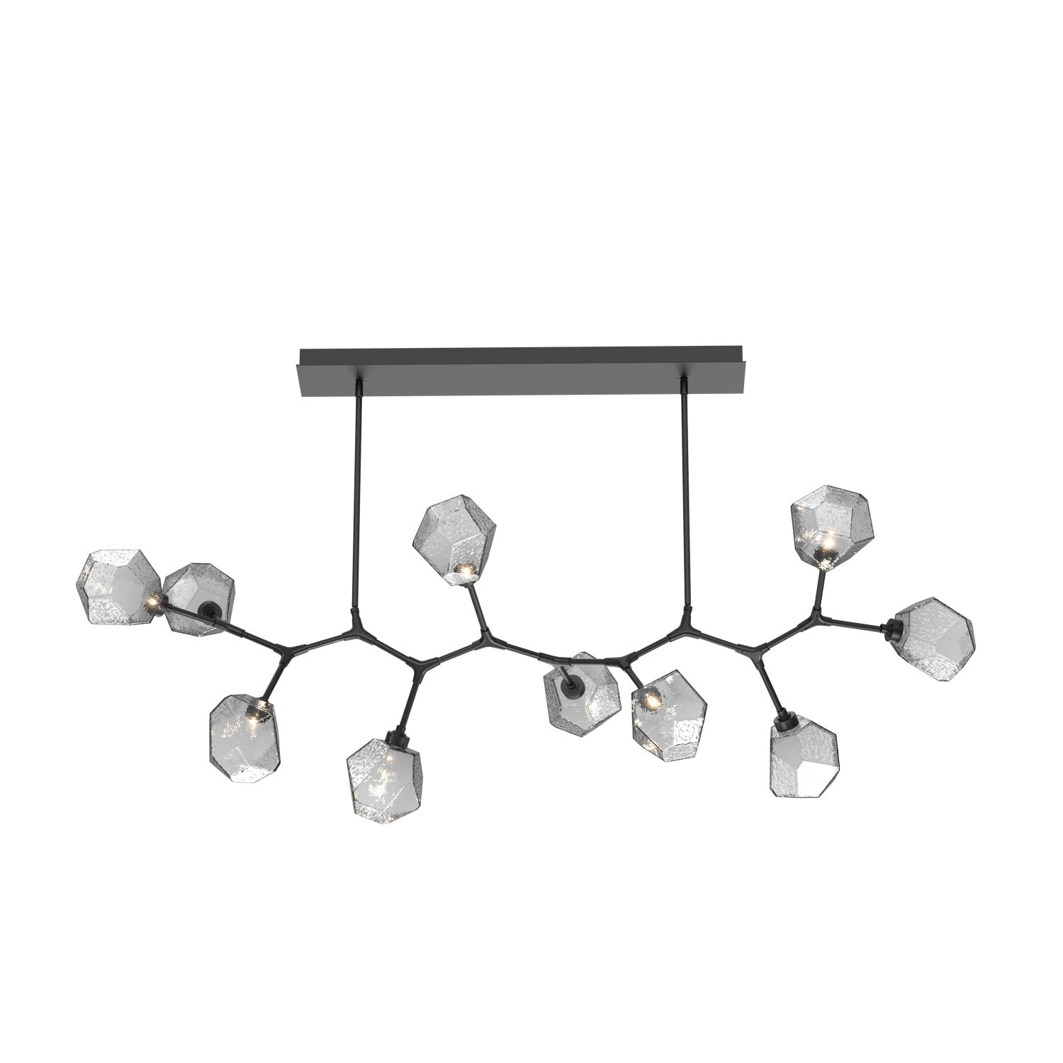 Hammerton Studio - PLB0039-BC-MB-S-001-L3 - LED Branch - Gem - Matte Black