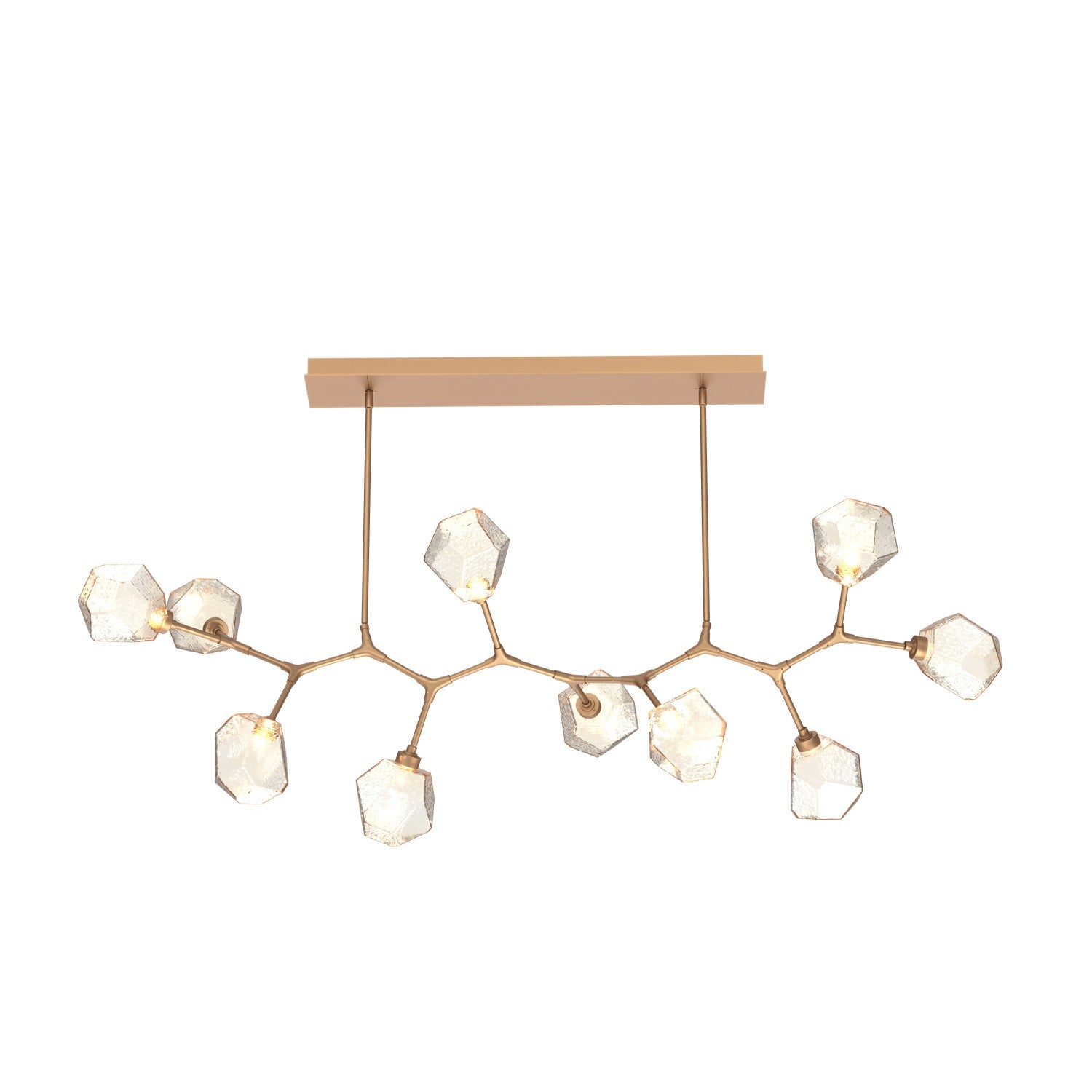 Hammerton Studio - PLB0039-BC-NB-A-001-L1 - LED Branch - Gem - Novel Brass