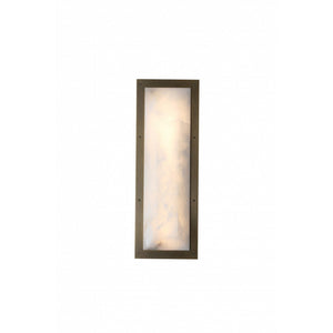 Avenue Lighting - HF2960-AB - One Light Wall Sconce - Sedona - Alabster / Aged Brass