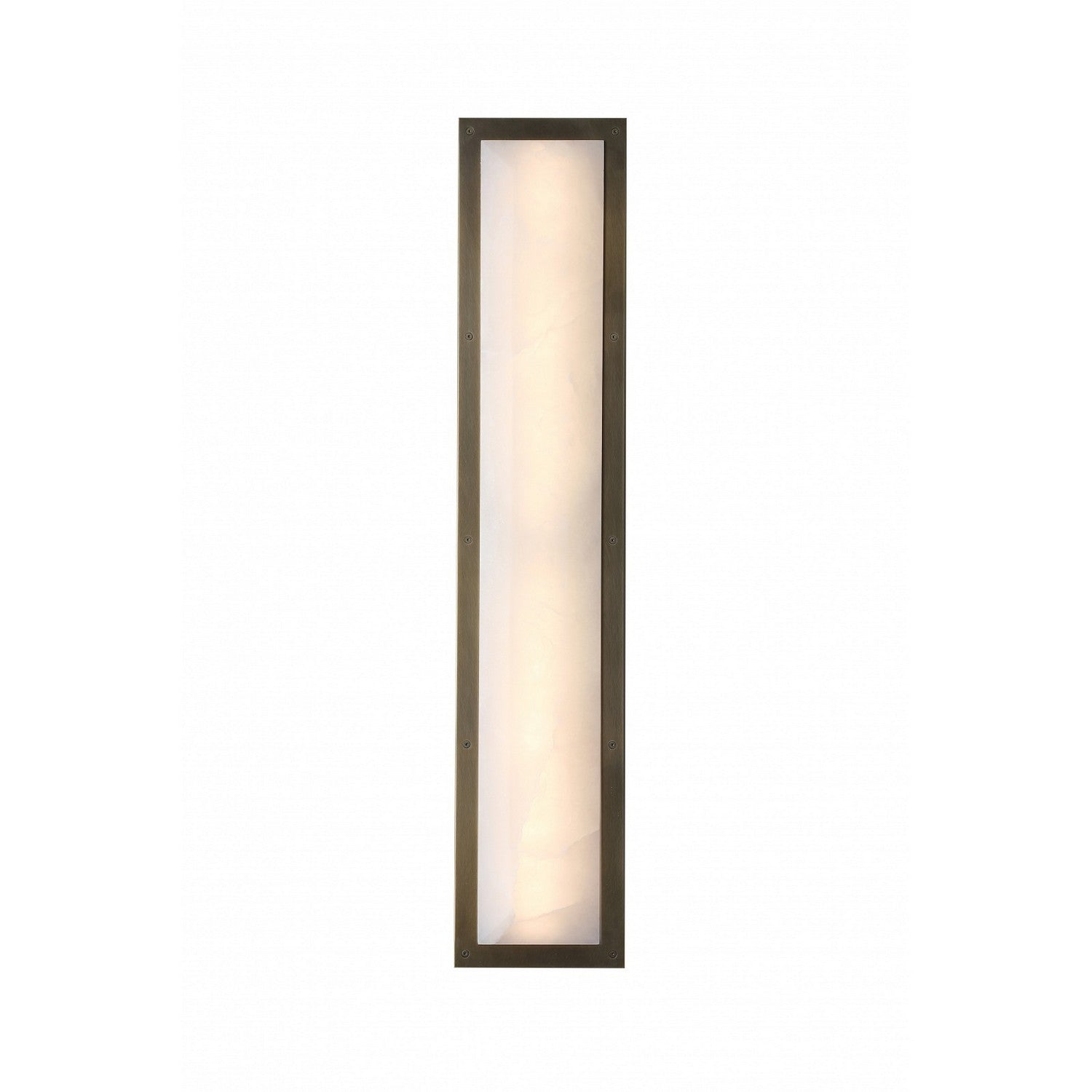 Avenue Lighting - HF2962-AB - LED Wall Sconce - Sedona - Alabaster / Aged Brass