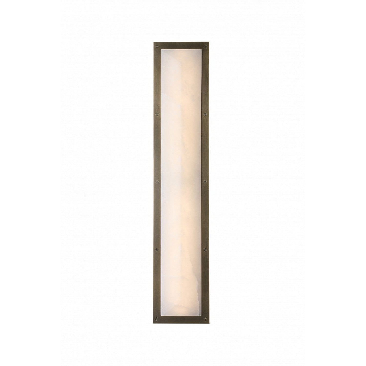 Avenue Lighting - HF2972-AB - LED Wall Sconce - Sedona - Alabaster / Aged Brass