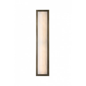 Avenue Lighting - HF2972-AB - LED Wall Sconce - Sedona - Alabaster / Aged Brass