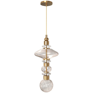 Avenue Lighting - HF7900-AB - LED Pendant - Avra - Aged Brass