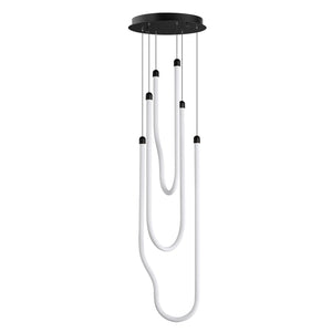 ET2 - E24983-BK - LED Pendant - Soleil - Black