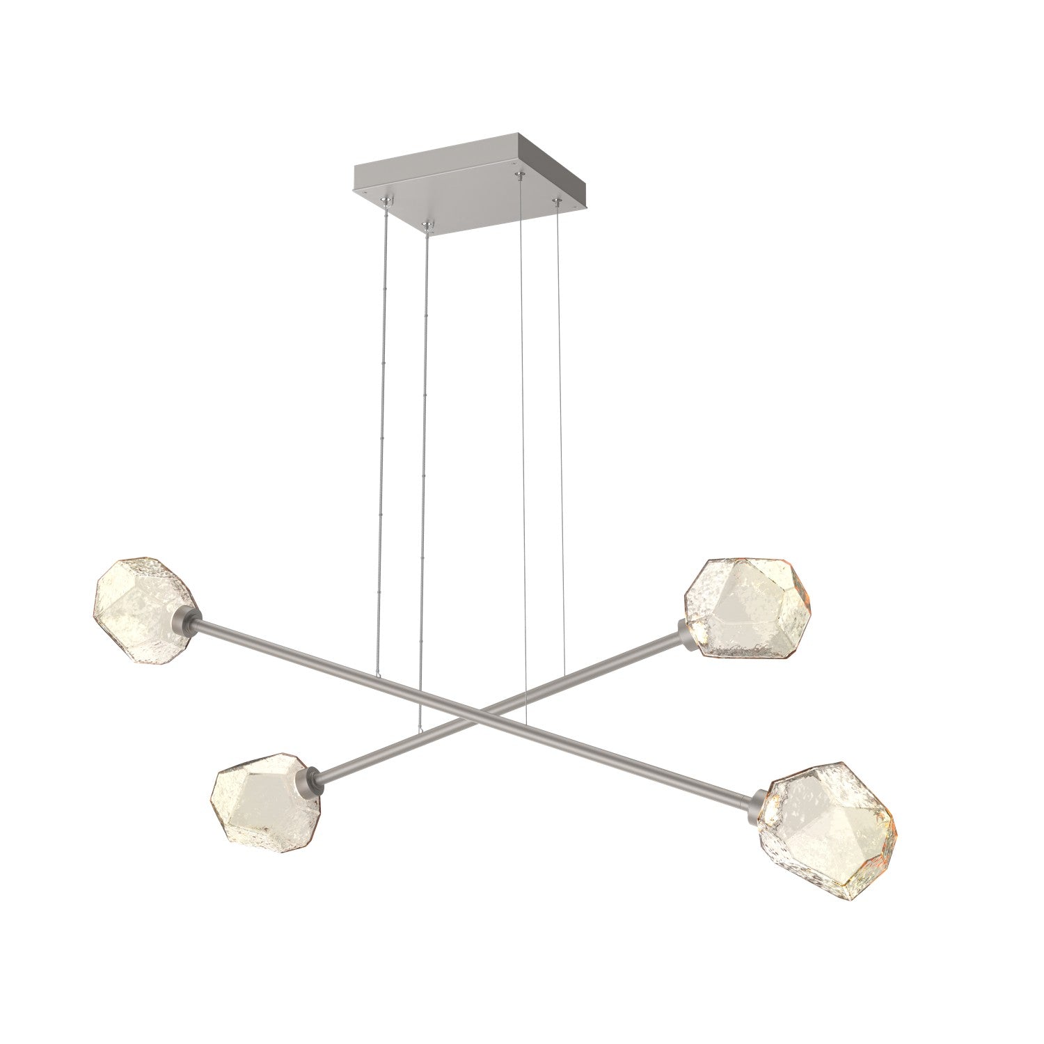 Hammerton Studio - PLB0039-M2-BS-A-CA1-L3 - LED Lantern - Gem - Beige Silver