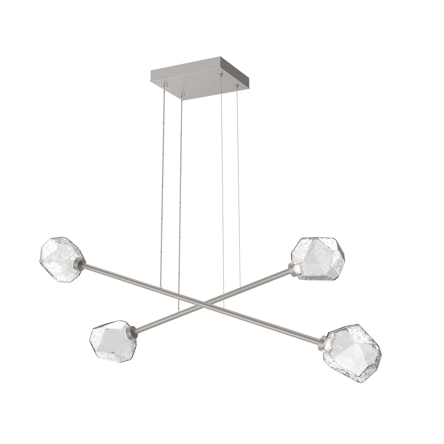 Hammerton Studio - PLB0039-M2-BS-C-CA1-L1 - LED Lantern - Gem - Beige Silver