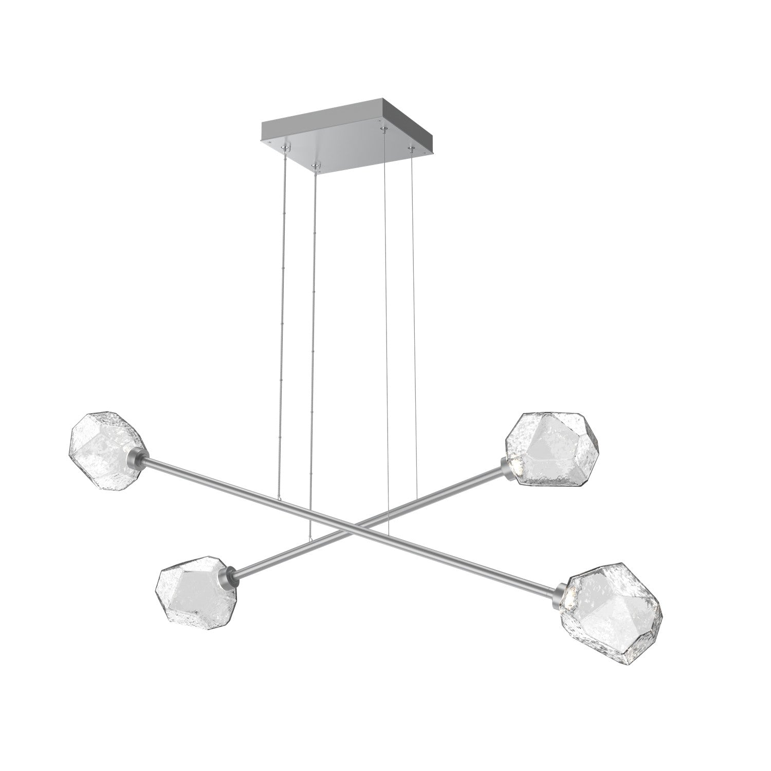 Hammerton Studio - PLB0039-M2-CS-C-CA1-L1 - LED Lantern - Gem - Classic Silver