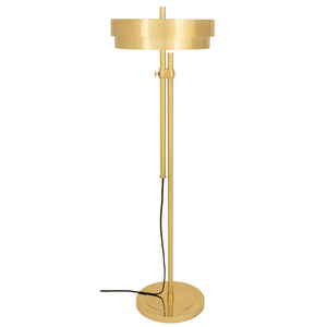 Robert Abbey - 914 - LED Floor Lamp - Elliott - Modern Brass