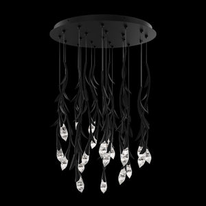 Schonbek - S2421-51OH - LED Pendant - Secret Garden - Black