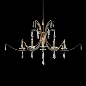 Schonbek - S30508-76R - Eight Light Chandelier - Tinsley - Heirloom Bronze