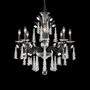 Schonbek - S58508-51R - Eight Light Chandelier - MacLyn - Black