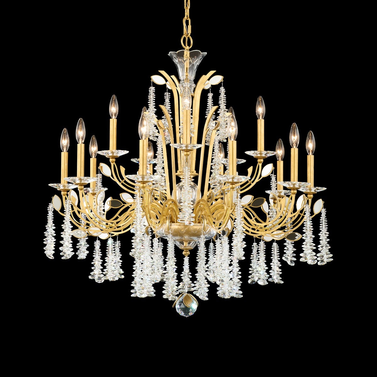Schonbek - S58515-26R - 15 Light Chandelier - MacLyn - French Gold