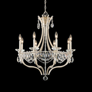 Schonbek - S77508-48R - Eight Light Chandelier - Adley - Antique Silver