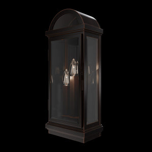 Schonbek - SW35522-719 - Three Light Outdoor Wall Mount - Villenova - Oil Rubbed Bronze